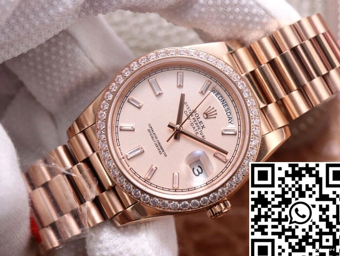 Diamond EW M228345RBR-0007 Rolex Factory Sundust Day-Date Dial 0505